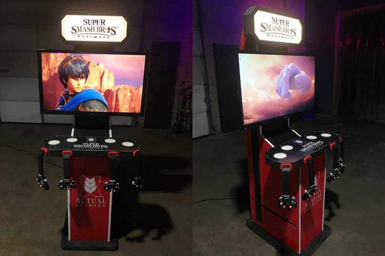 دستگاه آرکید بازی Super Smash Bros Ultimate به دست یکی از طرفداران ساخته شد
