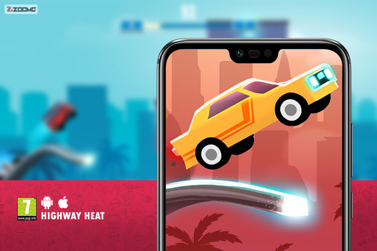 معرفی بازی موبایل Highway Heat؛ جاده‌ی مسابقه را خودت بساز 
