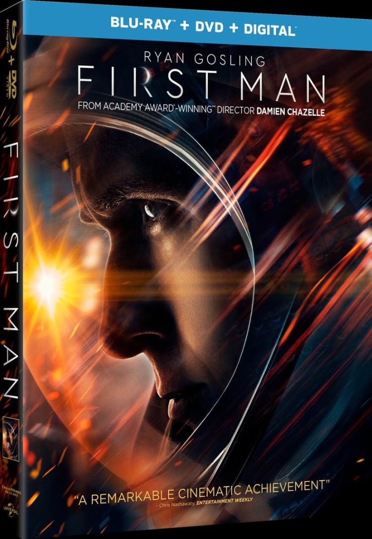 First Man Blueray Cover