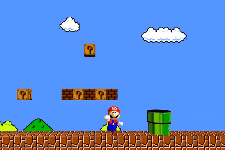 بازی Super Mario Bros در Super Mario 64 بازسازی شد