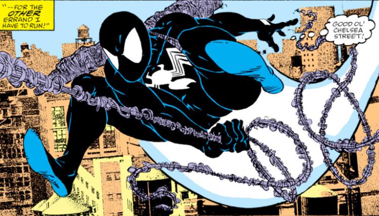 Spider-Man in Venom Suit