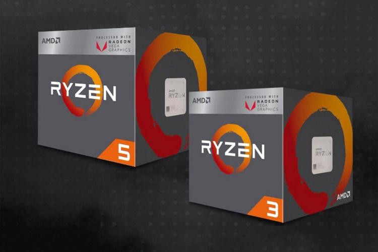 اولین پردازنده های Ryzen به همراه گرافیک داخلی Vega عرضه شد