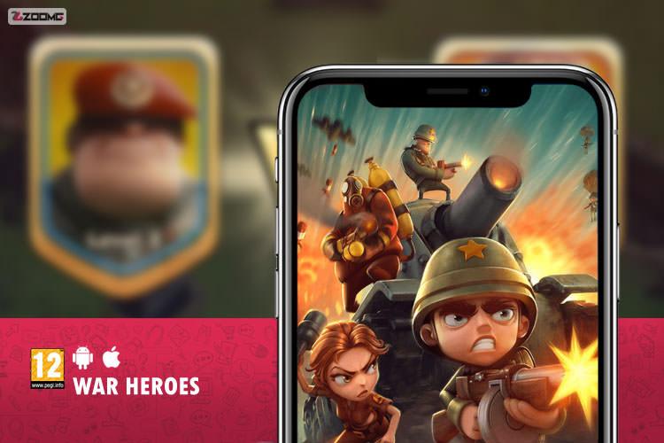 معرفی بازی موبایل War Heroes