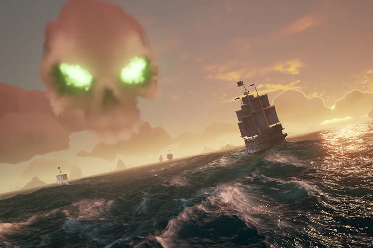تریلر هنگام عرضه بازی Sea of Thieves هیولای کراکن را نشان می‌دهد
