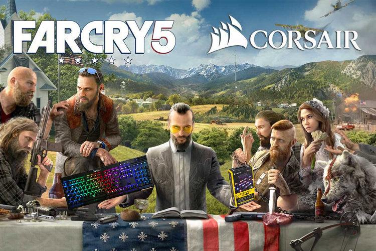 همکاری یوبیسافت و کورسیر برای محصولات نورپردازی مرتبط با Far Cry 5