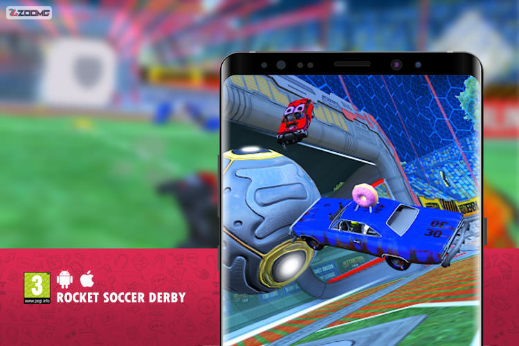 معرفی بازی موبایل Rocket Soccer Derby