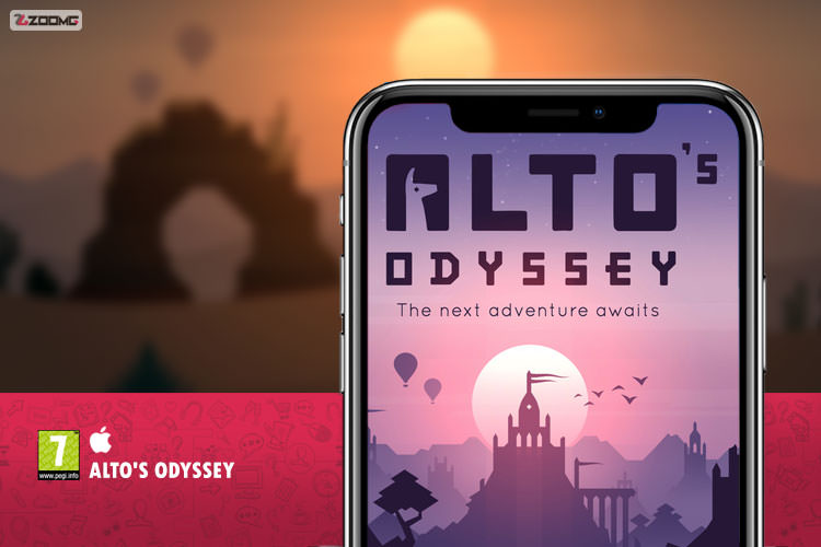 معرفی بازی موبایل Alto's Odyssey