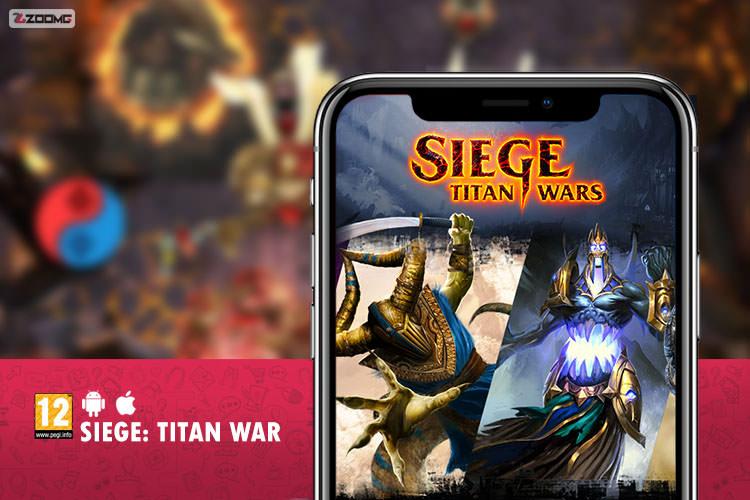 معرفی بازی موبایل Siege: Titan Wars