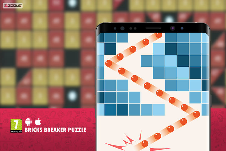 معرفی بازی موبایل Bricks Breaker Puzzle