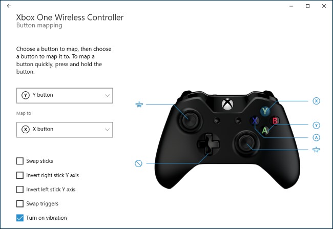 remap xbox one controller 6
