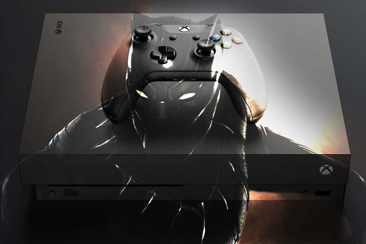 قرعه کشی پنج دستگاه Xbox One X با طرح فیلم Black Panther