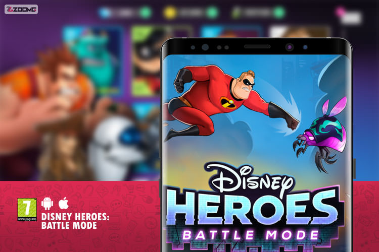 معرفی بازی موبایل Disney Heroes: Battle Mode
