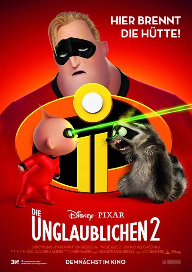 Incredibles 2 Character Posters