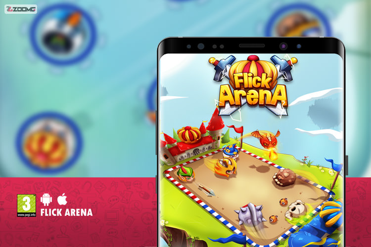 معرفی بازی موبایل Flick Arena