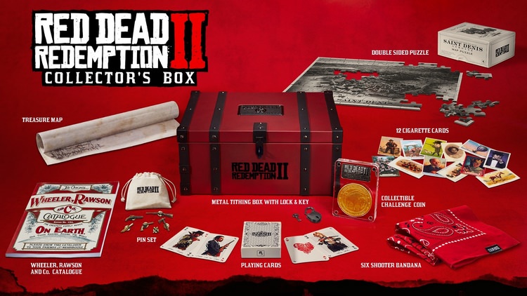 Red Dead Redemption 2 Collector Box