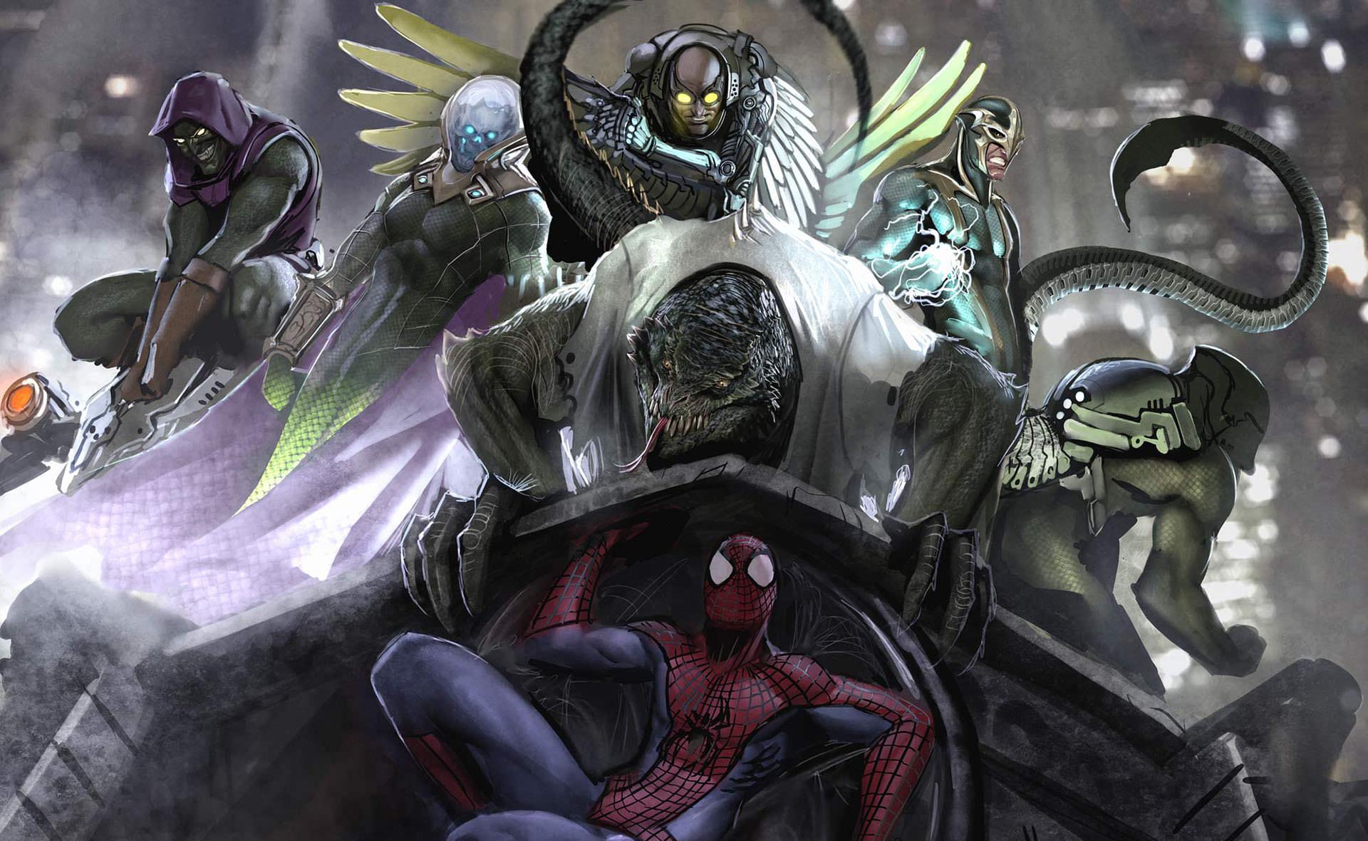 spiderman - mysterio - sinister six