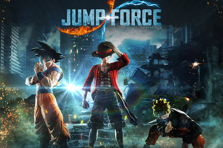 نبرد ناروتو، لوفی و گوکو در ویدیوی گیم پلی بازی Jump Force در E3 2018
