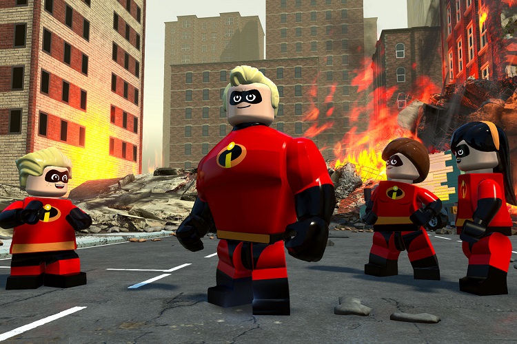 تریلر هنگام عرضه بازی Lego: Disney Pixar’s The Incredibles منتشر شد