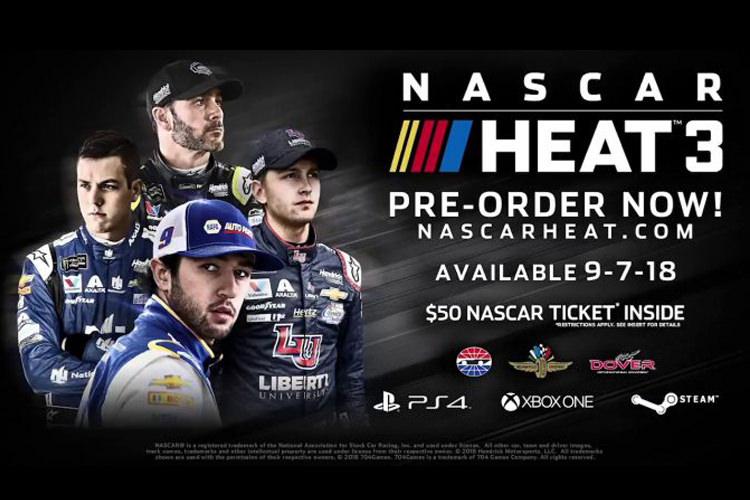 بازی NASCAR Heat 3 رسما معرفی شد