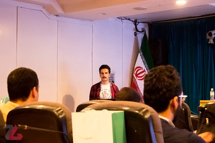 وهاب احمدوند کنفرانس چگونگی و چرایی بازی سازی از راه دور در TGC 2018
