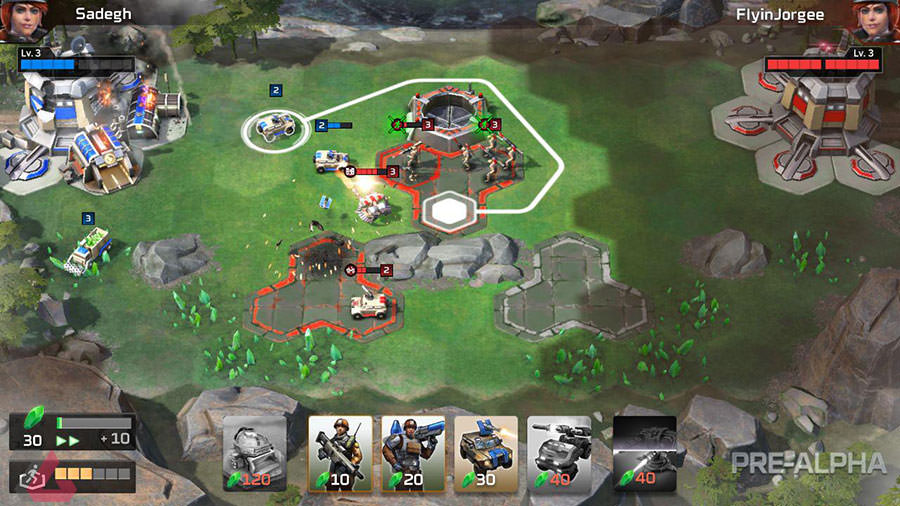 بازی موبایل Command & Conquer: Rivals