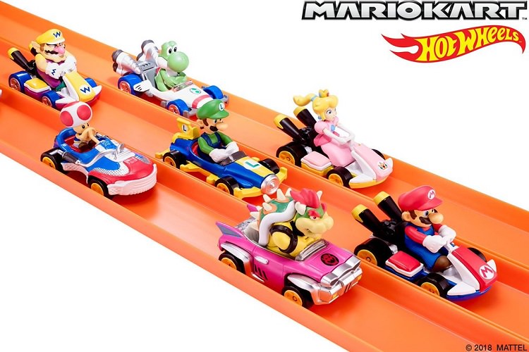 اتومبیل های اسباب بازی Mario Kart در دست ساخت قرار دارد