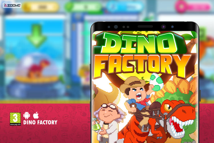 معرفی بازی موبایل Dino Factory: بساز و بفروش دایناسور