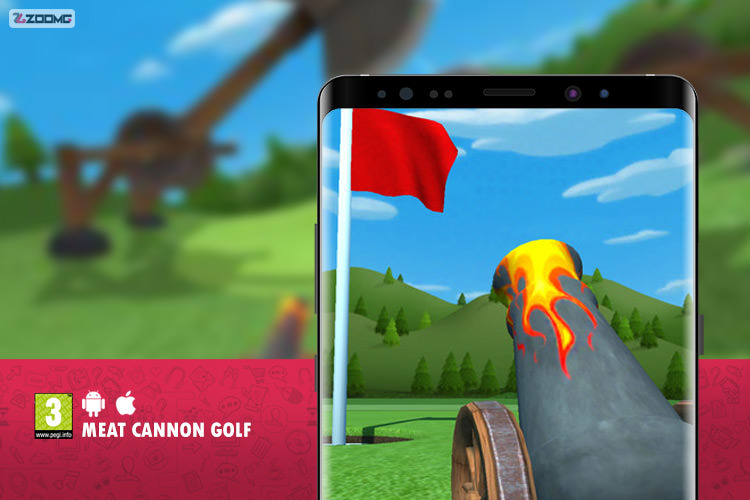 معرفی بازی موبایل Meat Cannon Golf: گلف مرغی