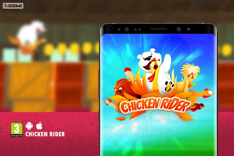معرفی بازی موبایل Chicken Rider؛ خرسِ مرغ سوار!
