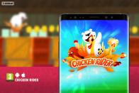 معرفی بازی موبایل Chicken Rider؛ خرسِ مرغ سوار!