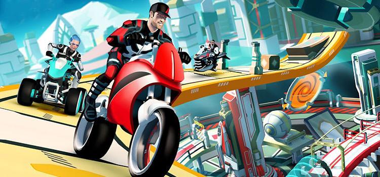 Gravity Rider: Space Bike Racing Game Online
