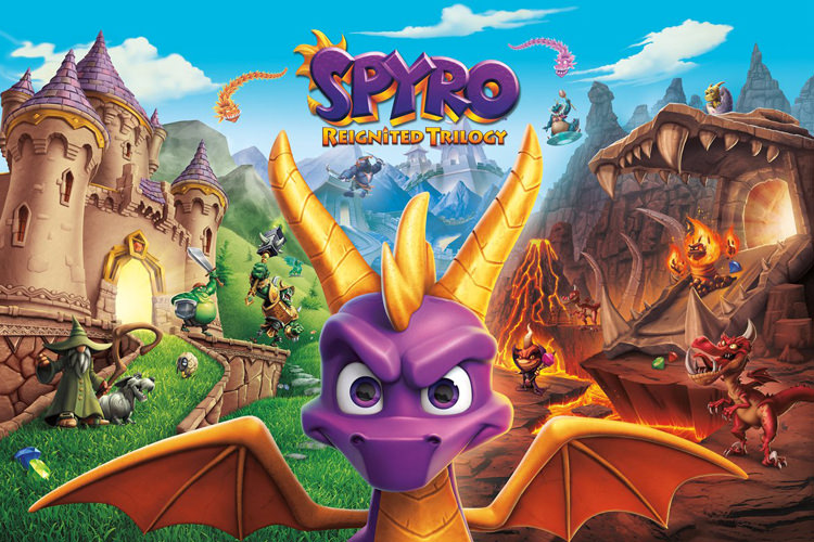تریلر گیم پلی Spyro Reignited Trilogy به نمایش منطقه Hurricos و گرافیک زیبای بازی می‌پردازد