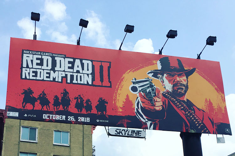 آغاز تبلیغات بازی Red Dead Redemption 2 توسط راک استار 