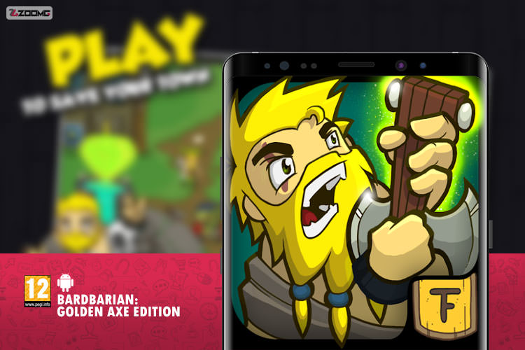 معرفی بازی موبایل Bardbarian: Golden Axe Edition؛ وحشی‌های گیتارزن