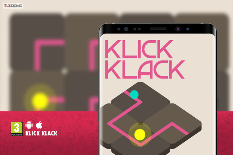 معرفی بازی موبایل Klick Klack؛ معمای عبور از کاشی‌های چرخان