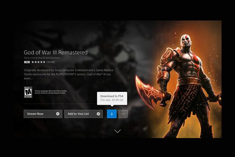 PS Now - GoW