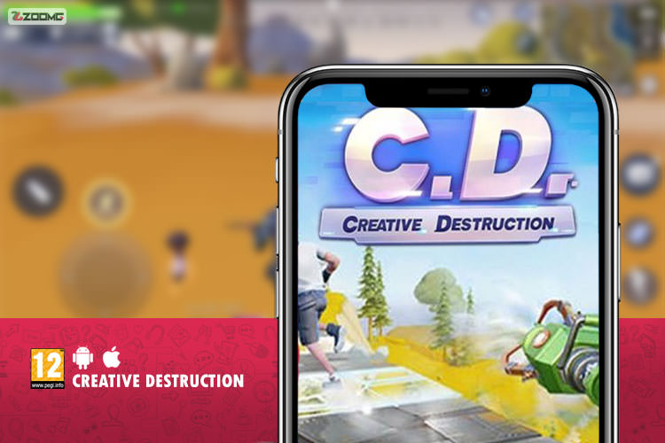 معرفی بازی موبایل Creative Destruction: تجربه‌ای مشابه فورتنایت