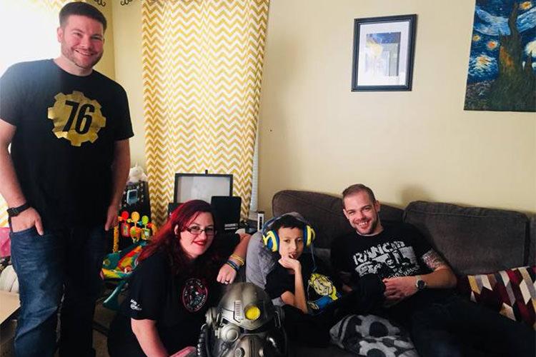بتسدا آرزوی کودک مبتلا به سرطان را برای تجربه Fallout 76 برآورده کرد