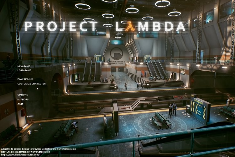 بازسازی Half-Life با نام بازی Project Lambda از سوی طرفداران معرفی شد
