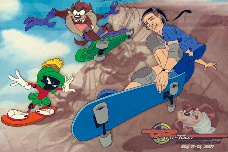 صحبت‌های تونی هاوک در مورد فیلم Skate Jam که قرار بود با حضور شخصیت‌های لونی تونز ساخته شود