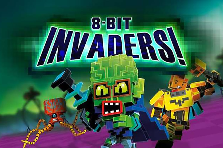 تریلر گیم پلی بازی Eight-Bit Invaders