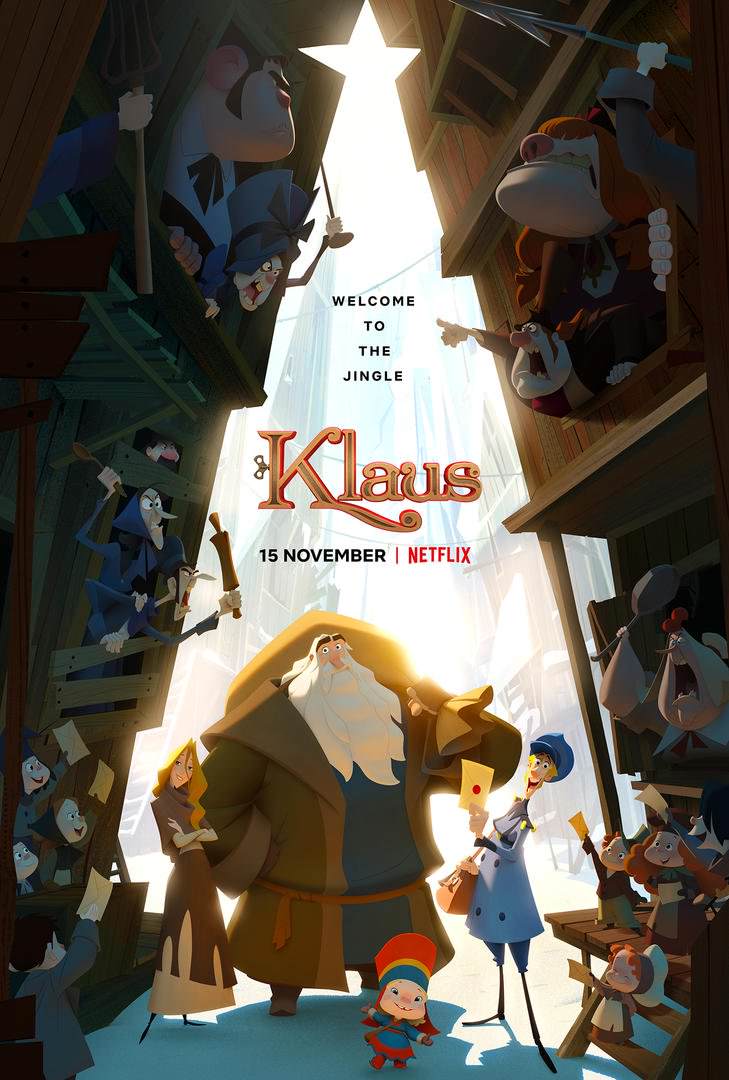 پوستر  انتشار انیمیشن Klaus 
