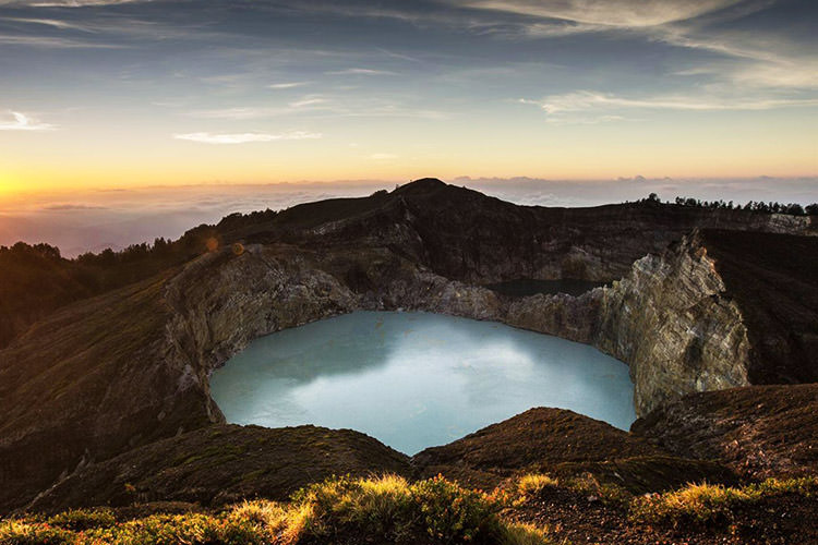 دریاچه کلیموتو؛ آفتاب پرست دریاچه های اندونزی!