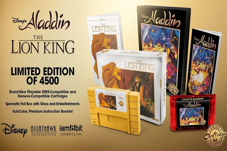 معرفی نسخه ویژه Disney Classics: Aladdin and The Lion King و کارتریج‌های مخصوص آن