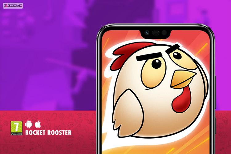 معرفی بازی موبایل Rocket Rooster؛ کمک به خروس‌های عاشق پرواز