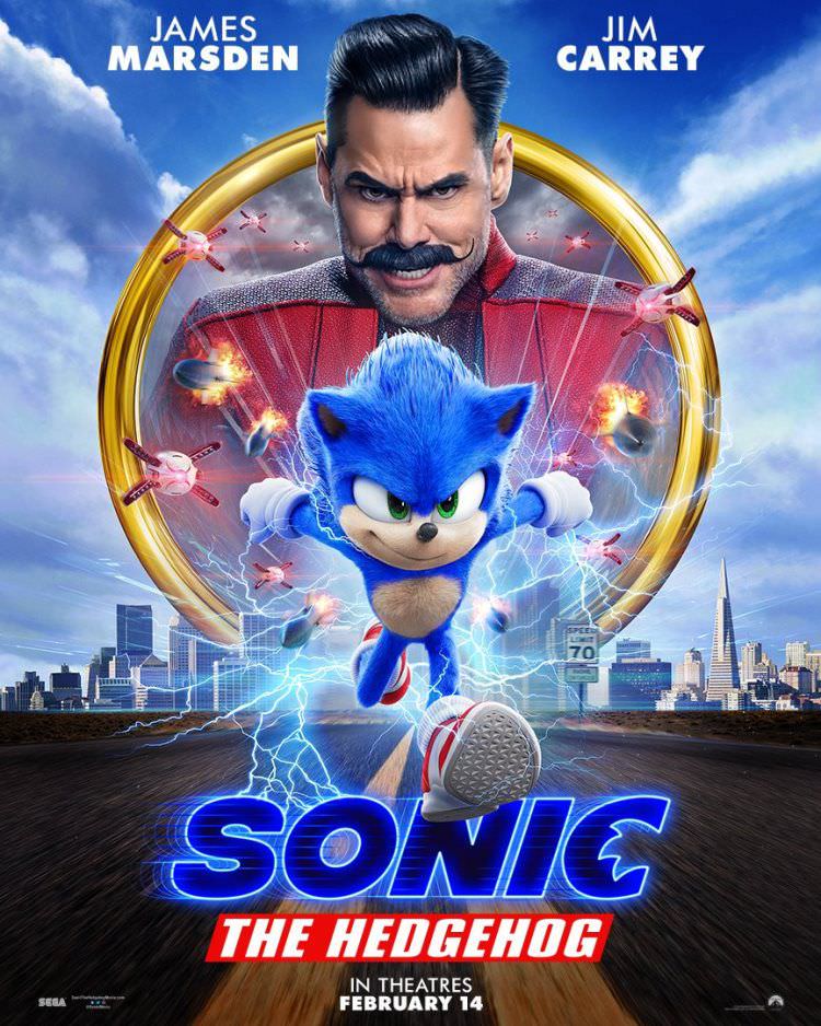 پوستر فیلم Sonic the Hedgehog