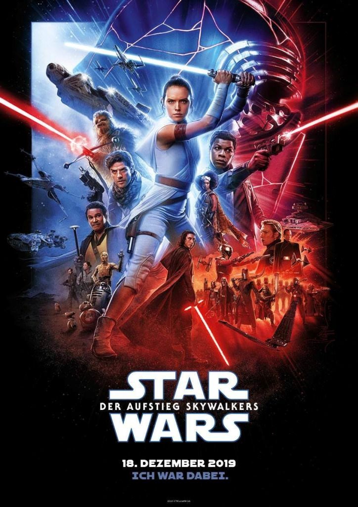 پوستر بین المللی فیلم Star Wars: The Rise Of Skywalker