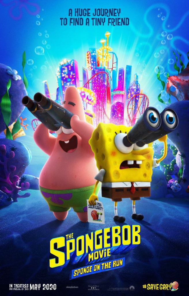 پوستر The SpongeBob Movie: Sponge on the Run