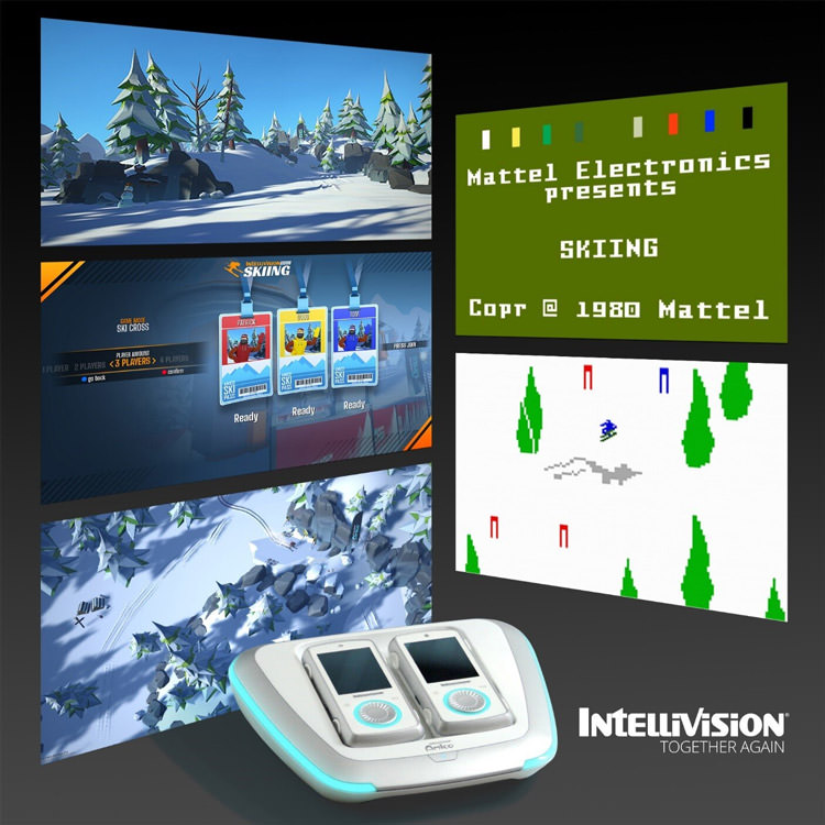 بازی Intellivision Skiing