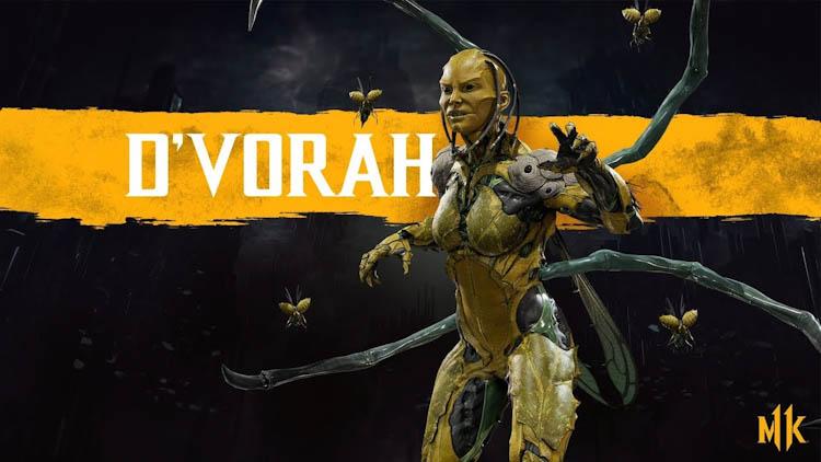 شخصیت D’Vorah بازی Mortal Kombat 11